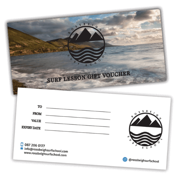 Rossbeigh Surf gift voucher